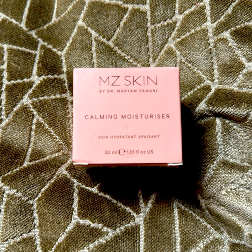 Mz skin by dr. Maryam zamani calming moisturizer.